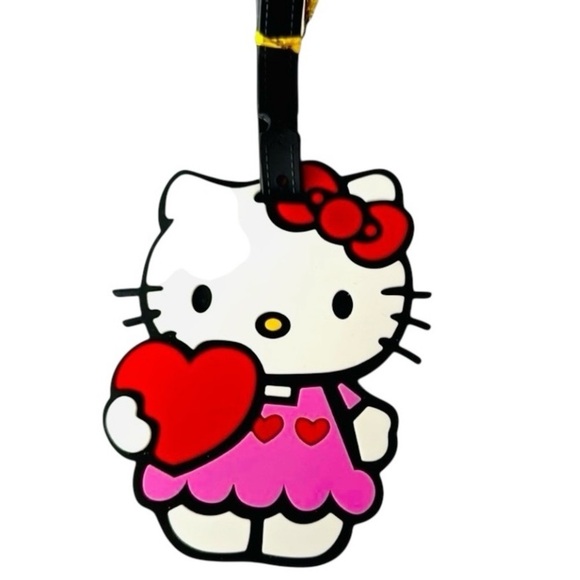 BOUTIQUE Accessories - Deluxe Silicone Hello Kitty Luggage Tags - NWT